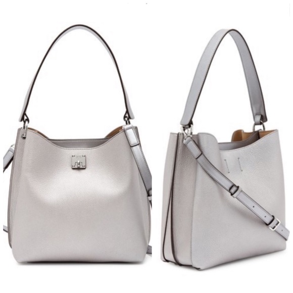 🆕 MCM Italy Leather Hobo Crossbody Bag - Picture 2 of 8